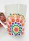 Americana Multi-Surface Satin Rainbow Mandala Paint Set, 8pc Bright Colors for Rocks, Glass & Crafts
